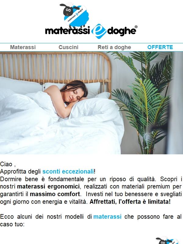 Incredibili sconti per un riposo di qualità  🤩