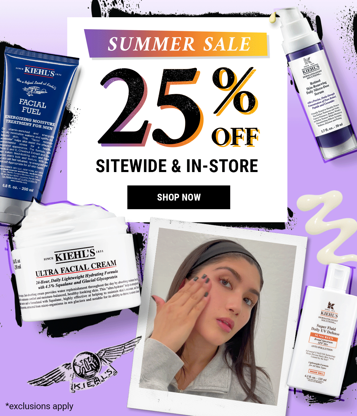 Summer Sale 25% Off Sitewide & In-Store