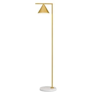 captain flint flos michael anastassiades lampada da terra ottone spazzolato antracite