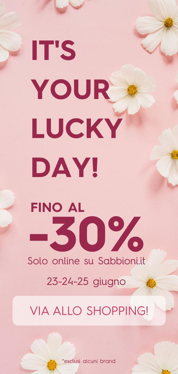 -30% su tutto su Sabbioni.it