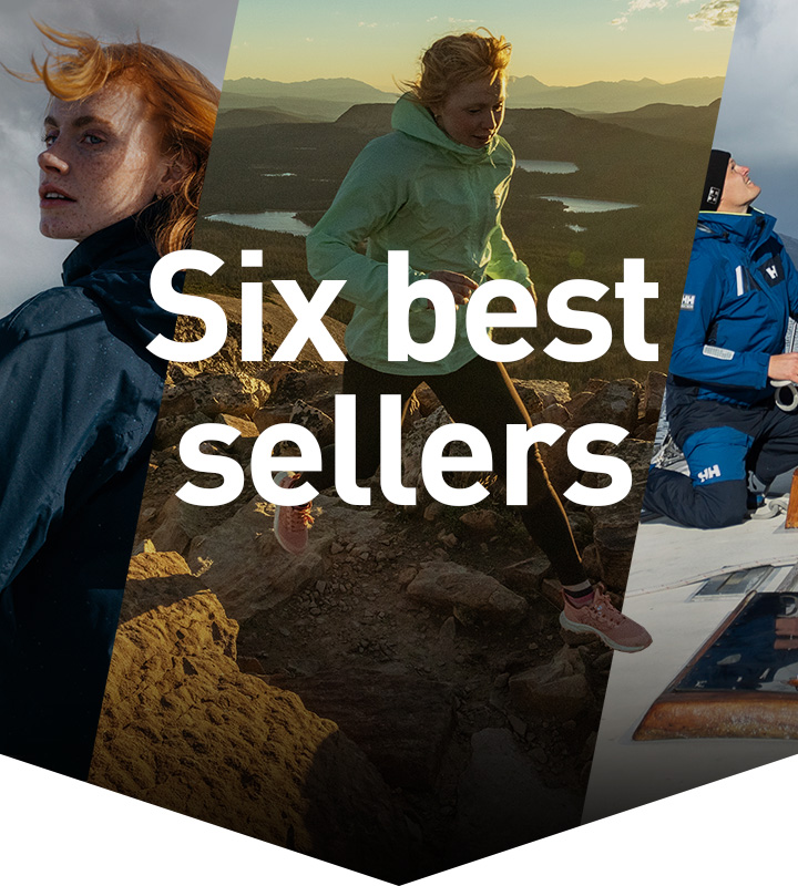 Six best sellers