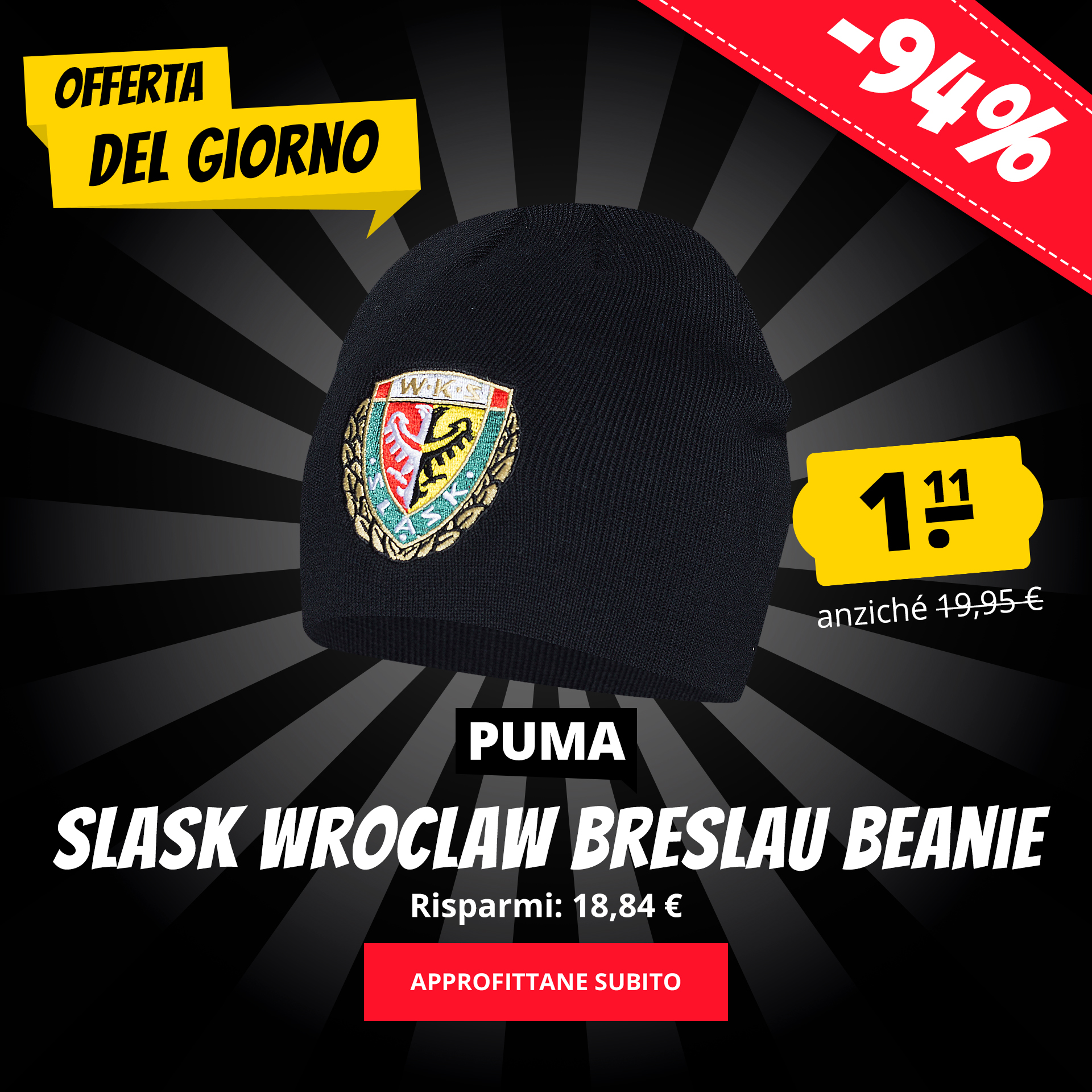 PUMA Slask Wroclaw Breslau Beanie solo 1,11 €