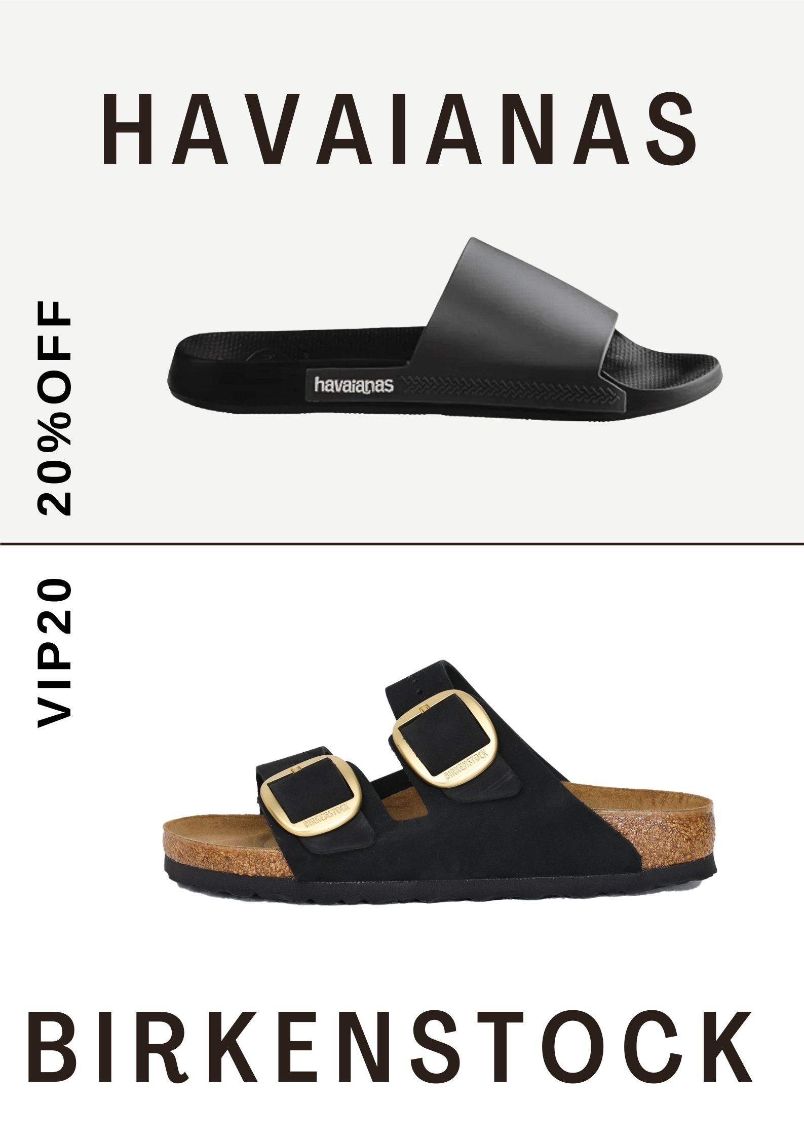 Havaianas Classic Slides men's black slippers