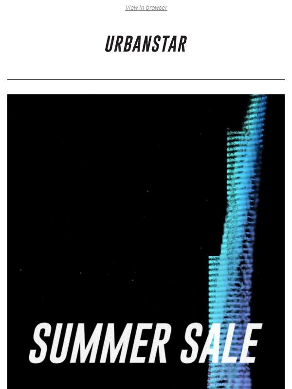-50% su Urbanstar SS23 Summer Sale💣​