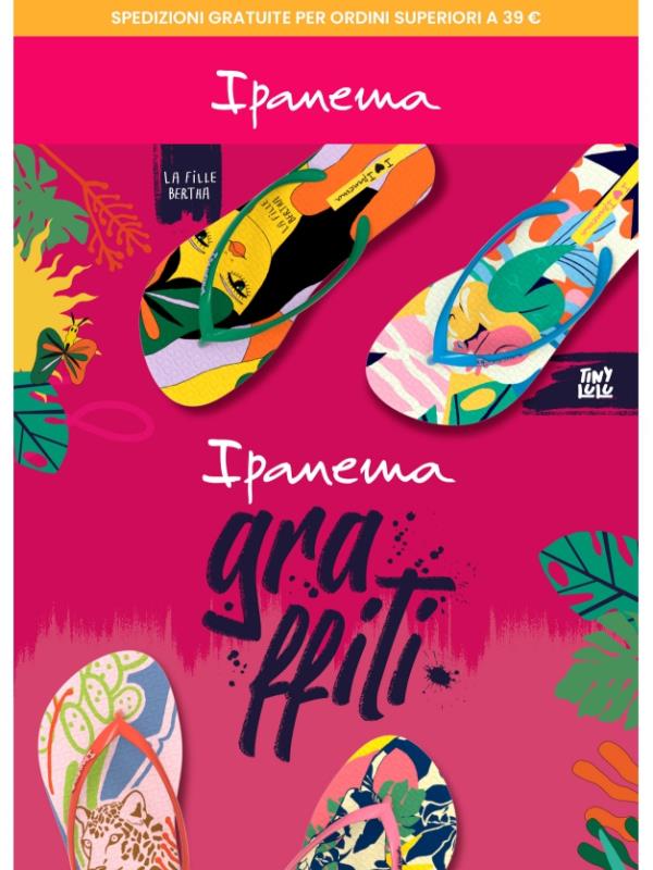 Scopri Graffiti: un progetto artistico by Ipanema per unire le donne di tutto il mondo 👩‍❤️‍👩