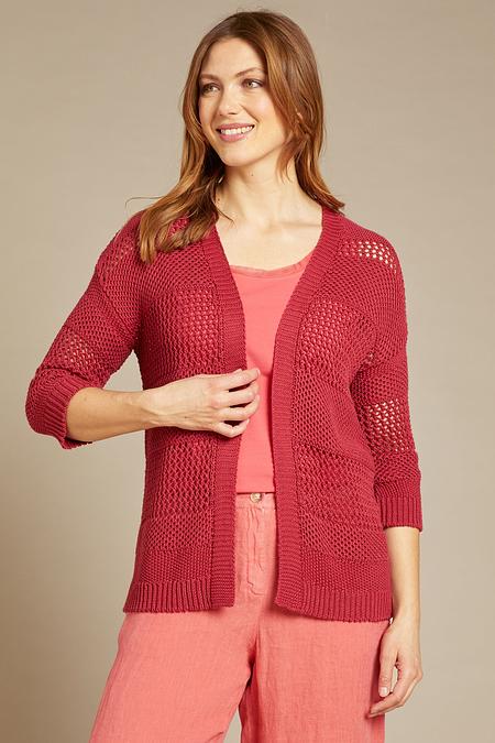 CARDIGAN IN FETTUCCIA