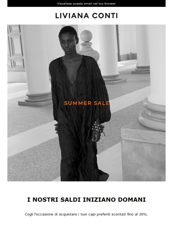 Summer Sale | Da domani