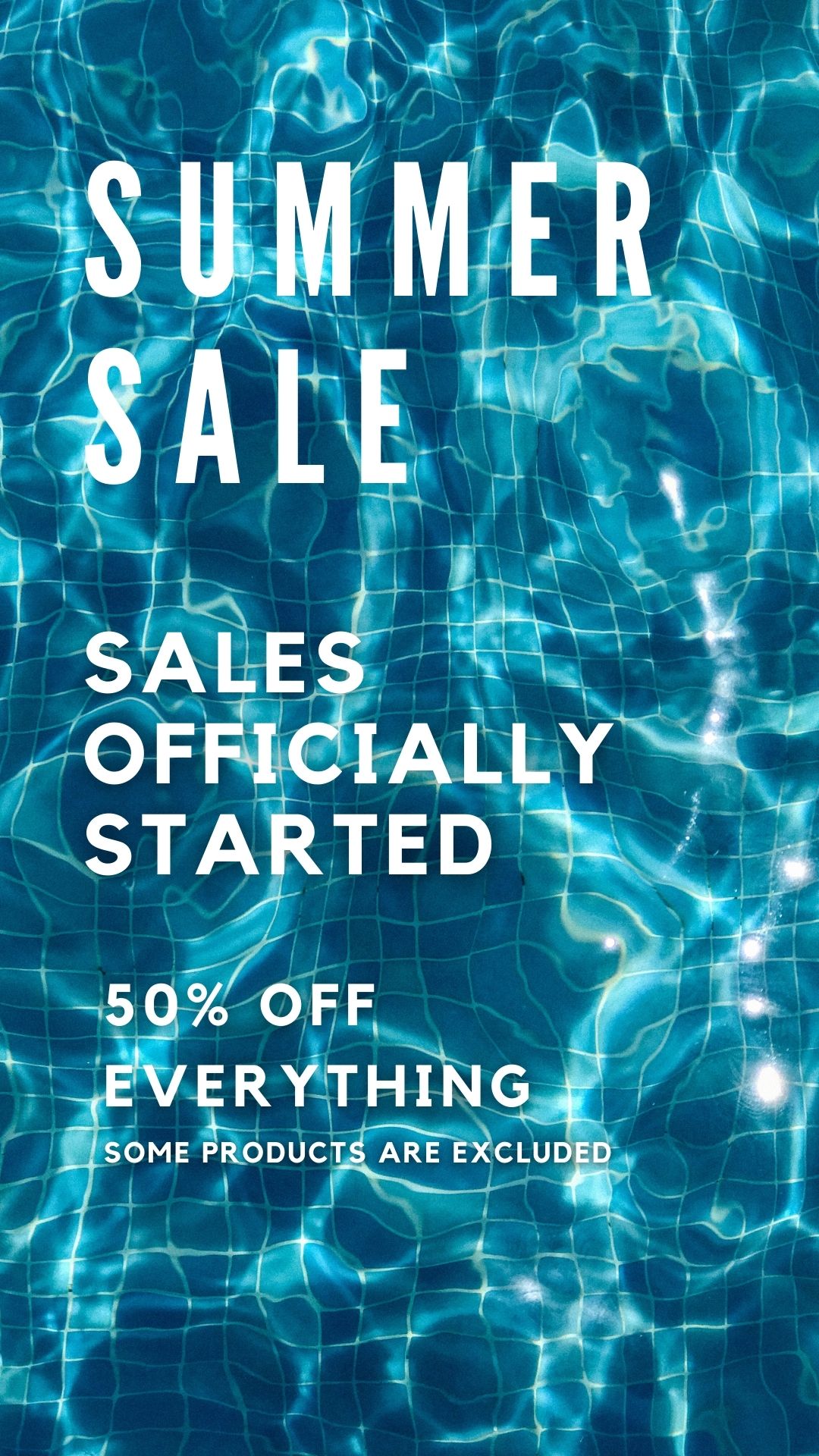 SALES has officially started