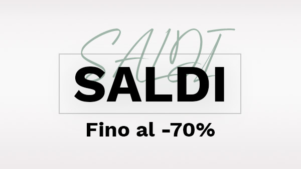 SALDI Fino al -70%