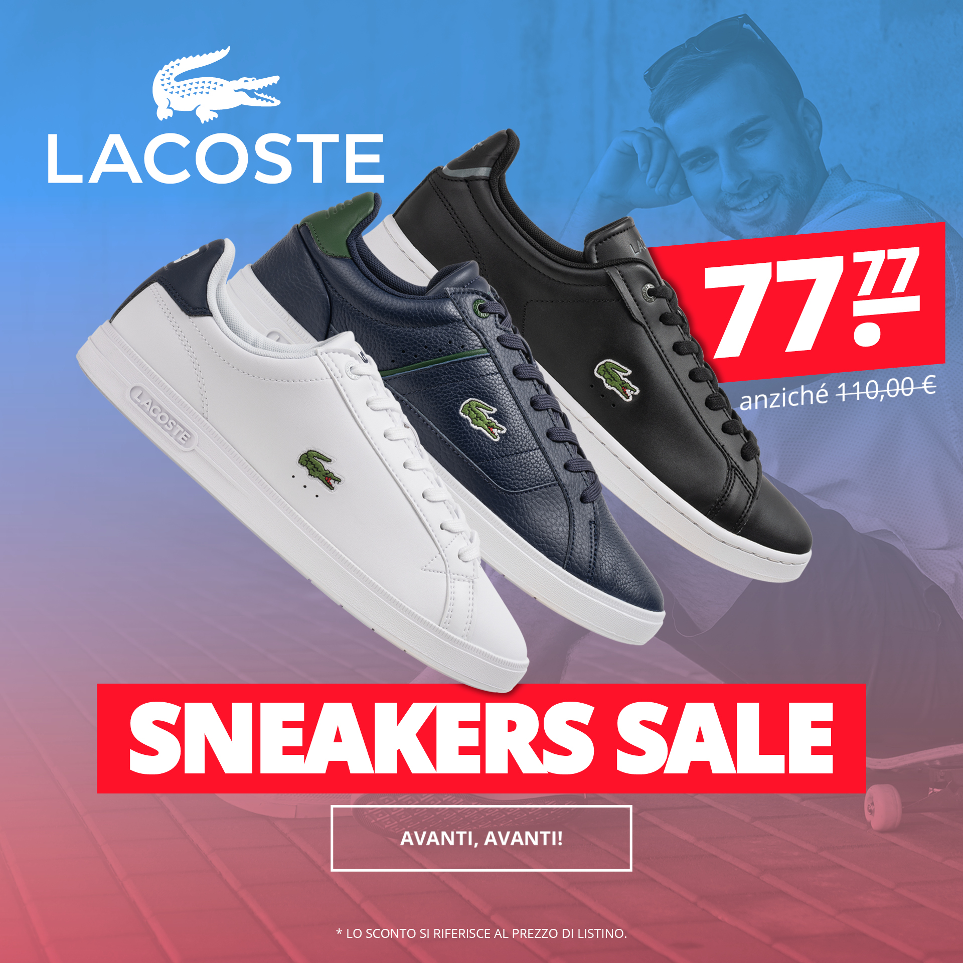 LACOSTE Sneakers Sale solo 77,77 €