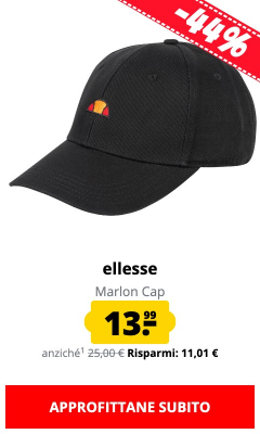 ellesse Marlon Cap solo 13,99 €!