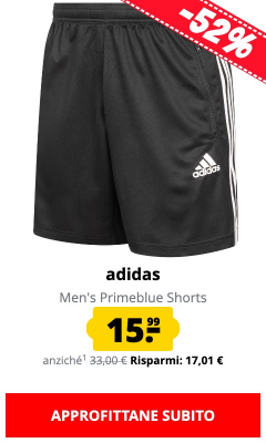 adidas Men's Primeblue Shorts solo 15,99 €!