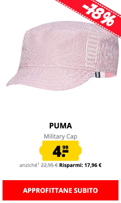 PUMA Military Cap solo 4,99 €!