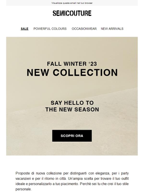 Preview new season | FW23 Party edition