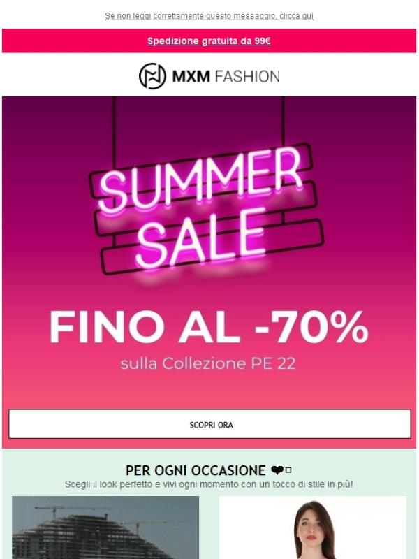 ⚡ 70% OFF ⚡ Pronto a fare shopping?