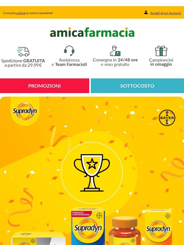 Ricaricati con il gioco memory di Supradyn💪più sei veloce più sconto è alto!