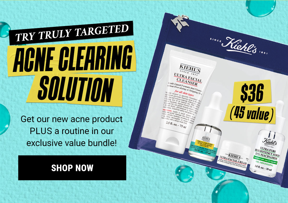 Try Truly Targeted Acne Clearing Solution