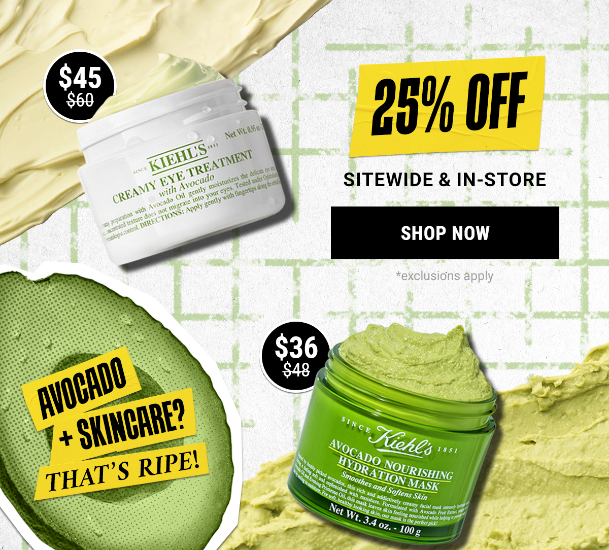 25% OFF Sitewide & In-Store