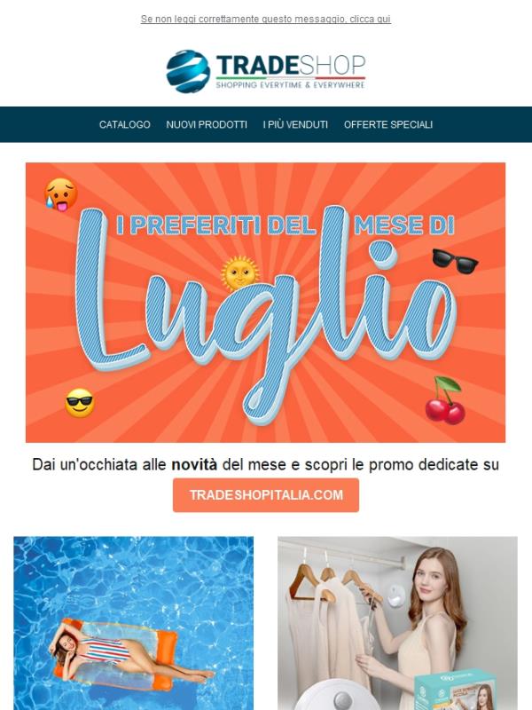 Lasciati ispirare dai preferiti di luglio ☀️