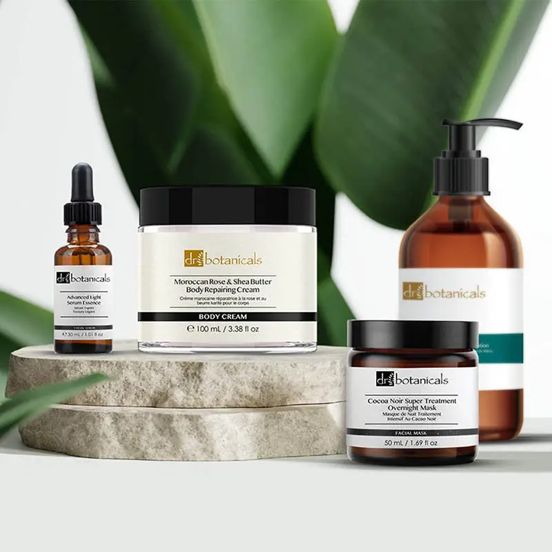 Dr. Botanicals, Trattamenti cura viso e corpo 100% naturali