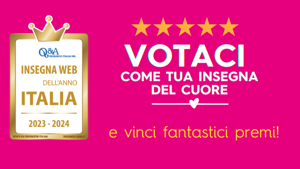Vota Sabbioni come miglior Insegna Web dell'anno