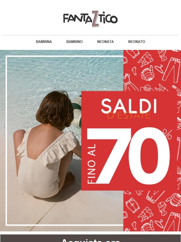 70% di sconto solo per te!