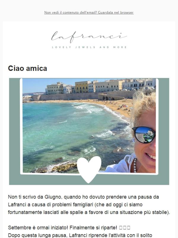 Lunghe pause e ripartenze: lafranci riprende con entusiasmo❣️