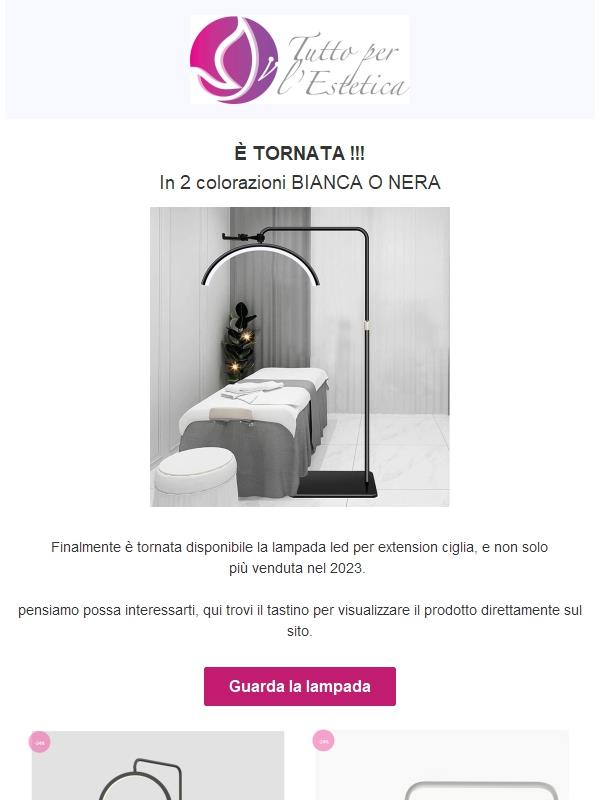 è tornata la lampada extension più venduta nel 2023