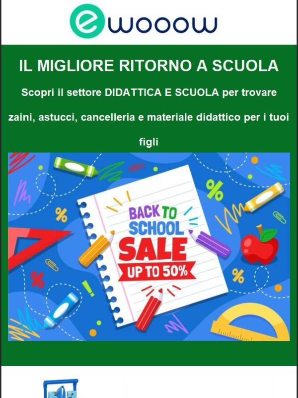 Ricomincia la scuola, guarda le offerte