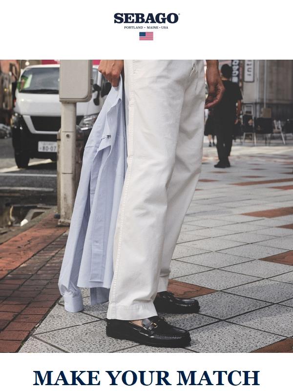 Make your match: camicia e mocassino