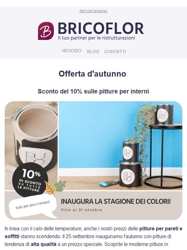 Offerta d'autunno: approfittatene subito! 🍁🦔