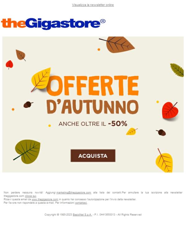 Essenziali d'autunno | Sconti anche oltre il -50%