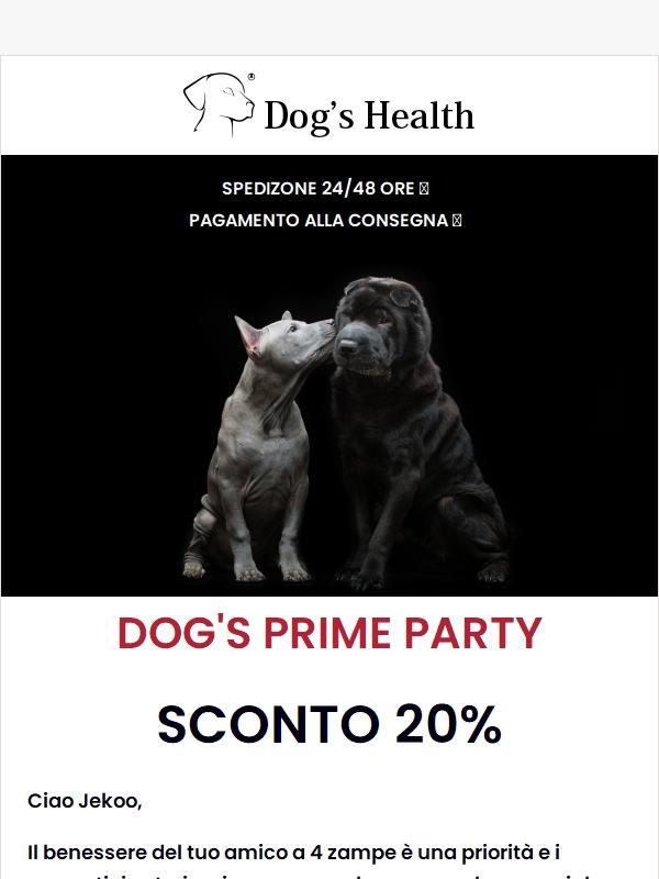 Scopri i VANTAGGI dei prodotti DOG'S HEALTH