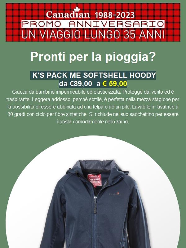 PROMO 35mo: sconto su giacca impermeabile da bambino
