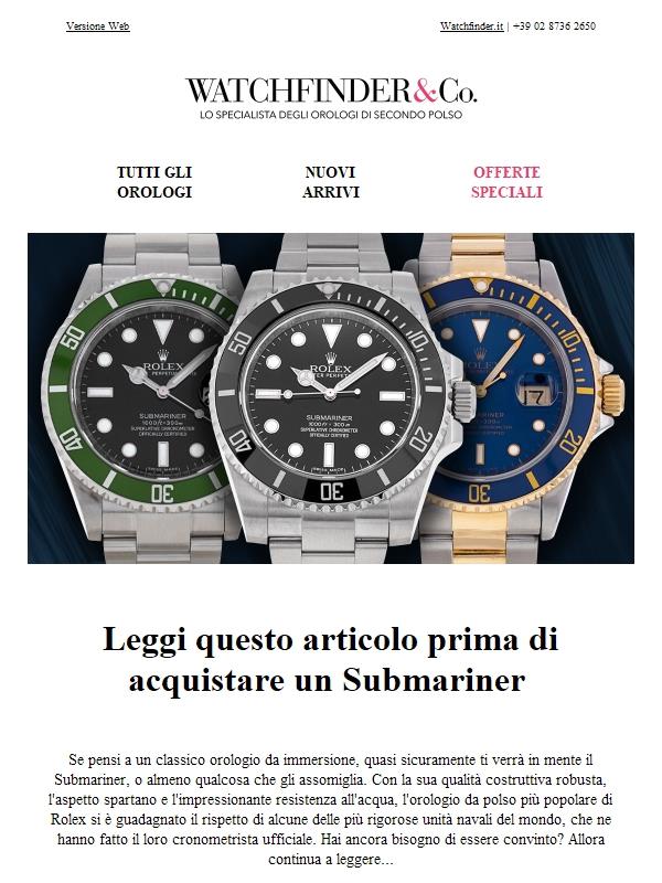 Guida all'acquisto del Rolex Submariner