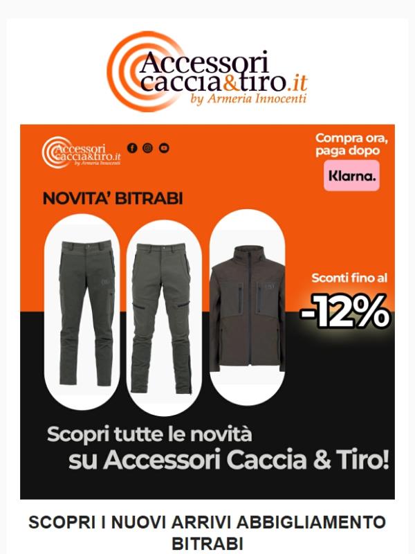 Novità BITRABI Scontate al 10%! 🤯
