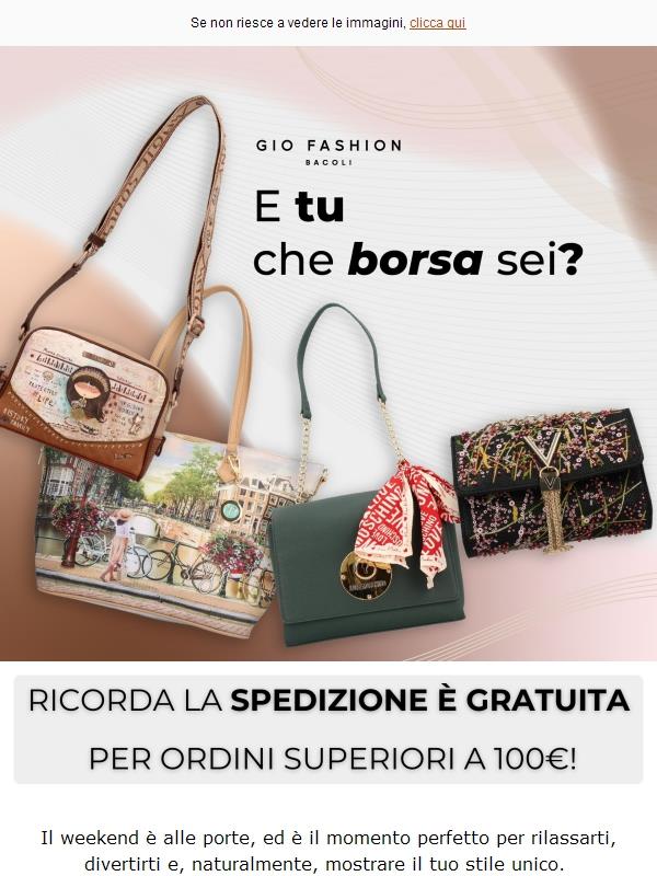 E tu quale borse scegli per il weekend? 😍