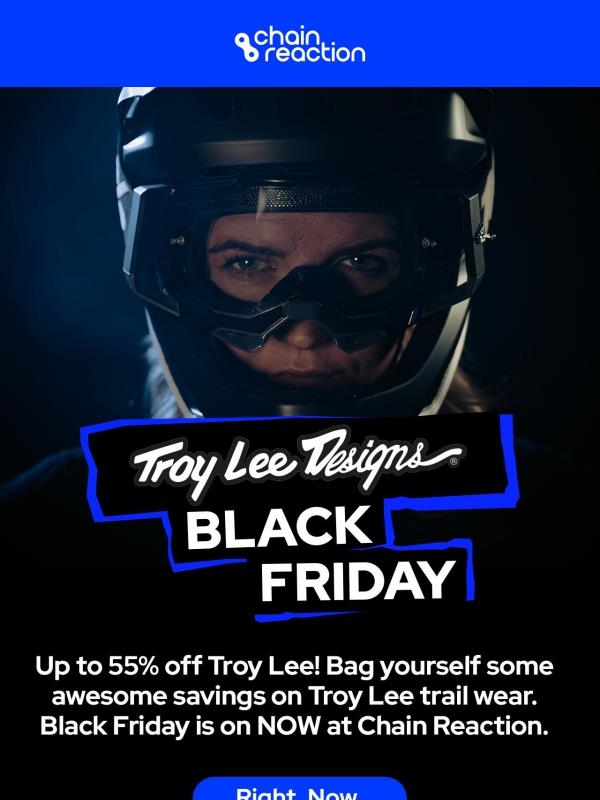 Up to 55% off Troy Lee
