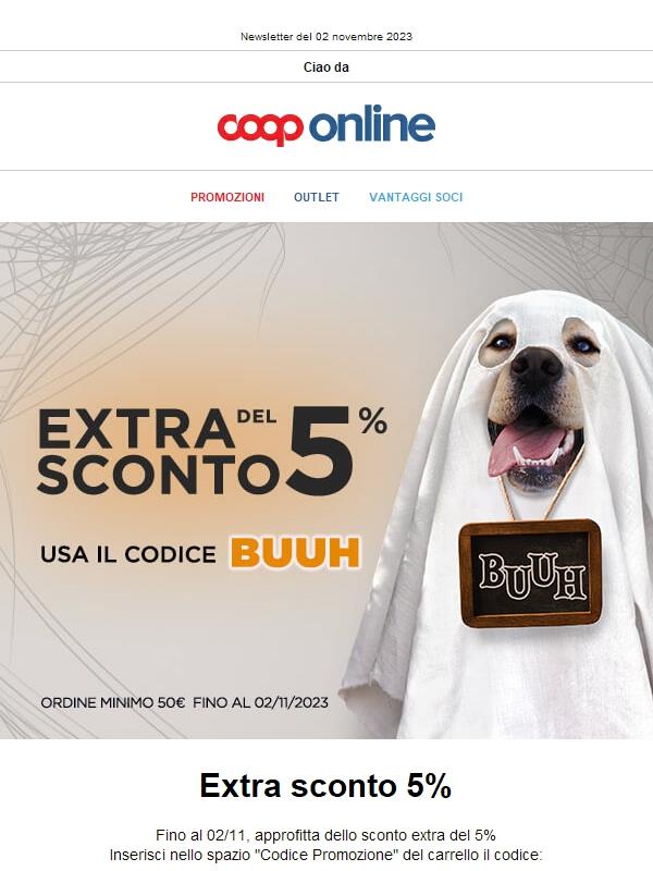 ⏳ L'extra sconto termina stasera!