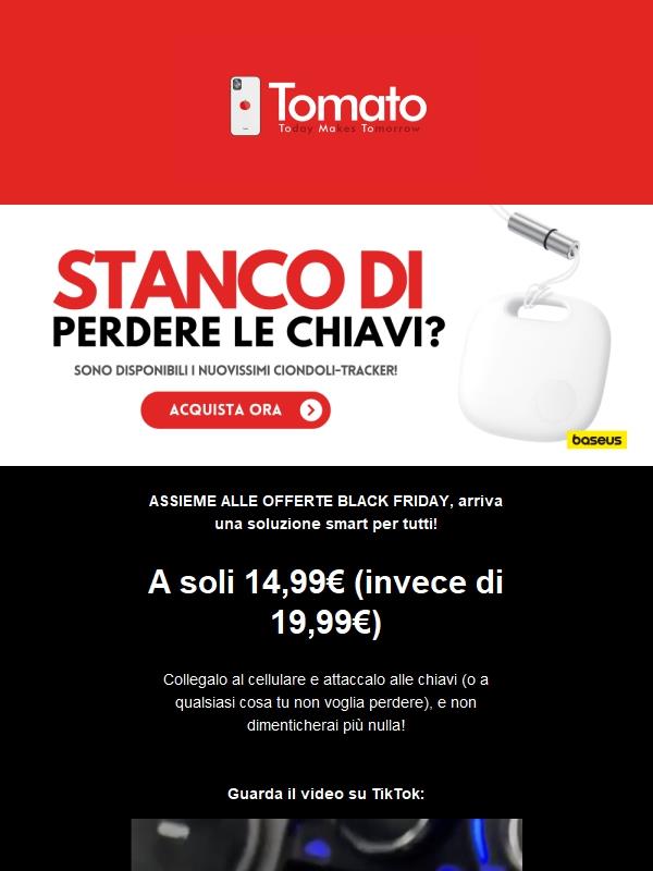 Smemorato? abbiamo la soluzione per te! 🍅