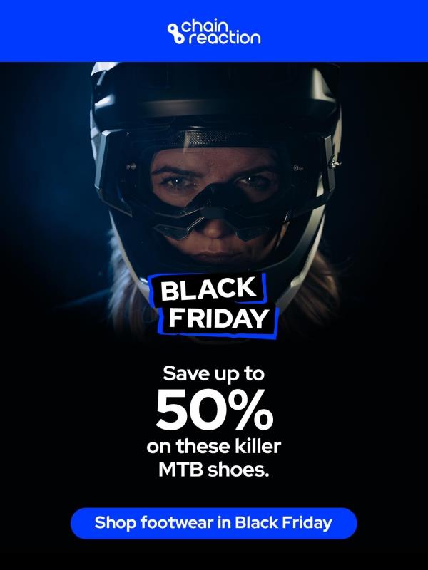 Black Friday - up 50% off MTB shoes