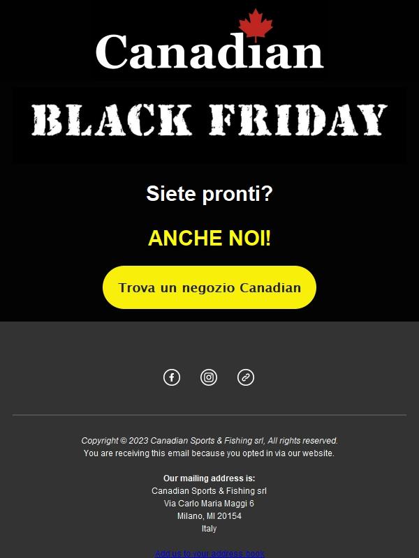 🍁Pronti per il Black Friday?