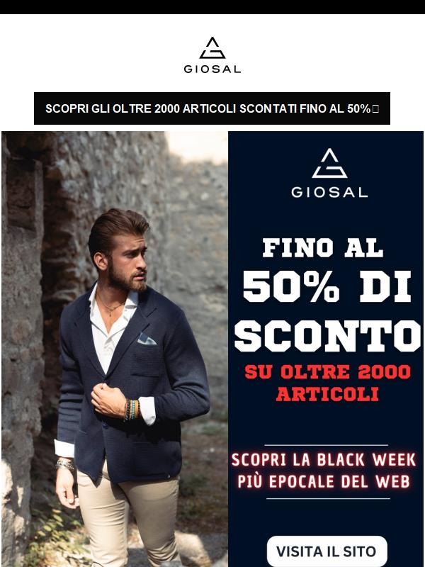 FINO AL 50% DI SCONTO SU TANTISSIMI ARTICOLI!⚡