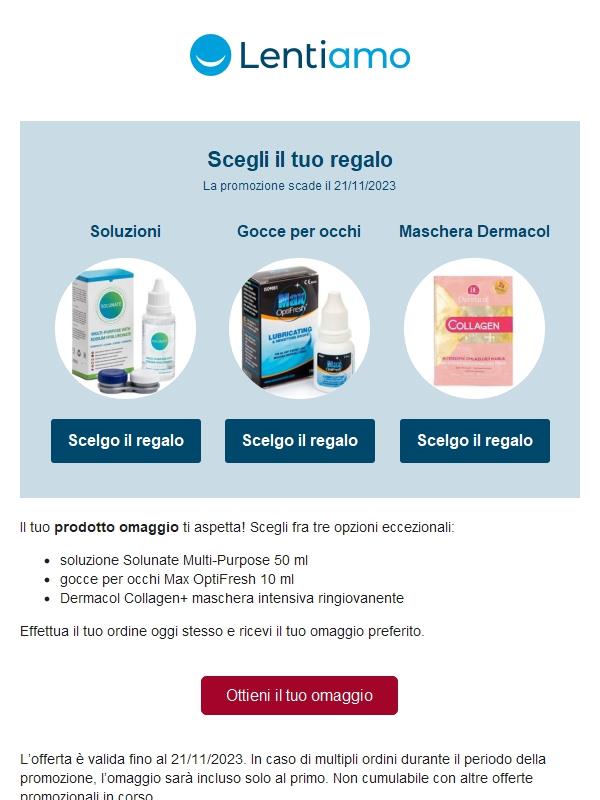 Gli omaggi sono disponibili ancora oggi😍