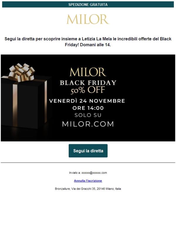 Pronte per il Balck Friday?