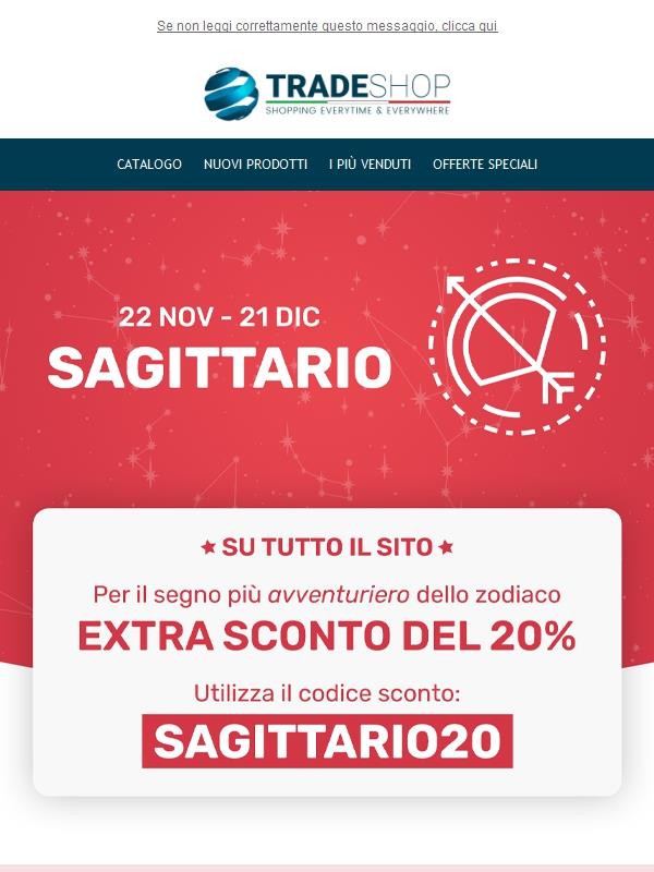 -20% di sconto per te, Sagittario! ♐✨