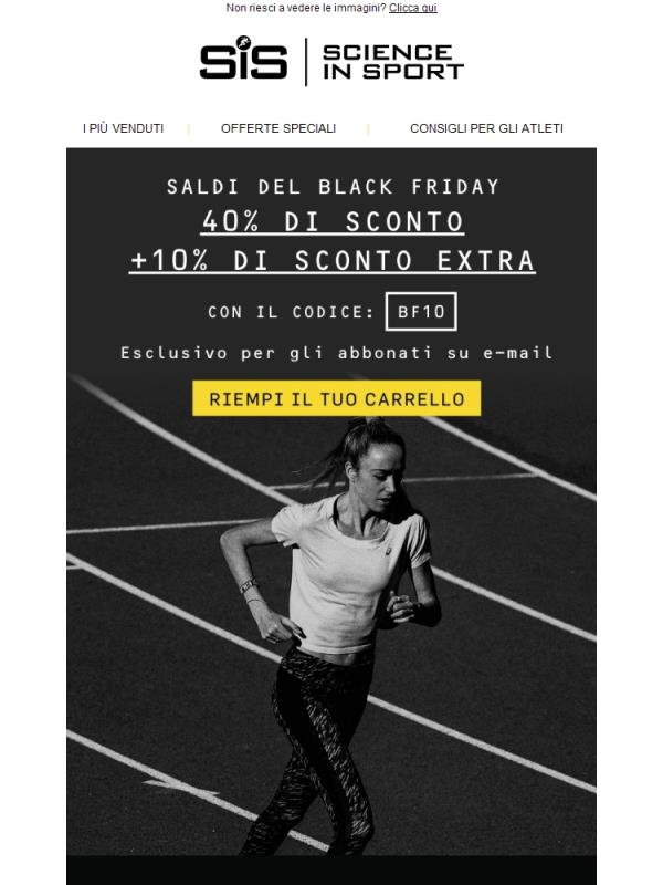 Solo oggi ⏰ 40% di Sconto + 10% EXTRA