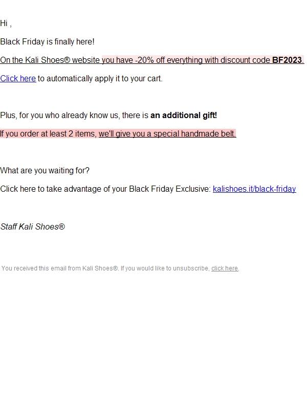 Black Friday Gift! 🔥 🎁