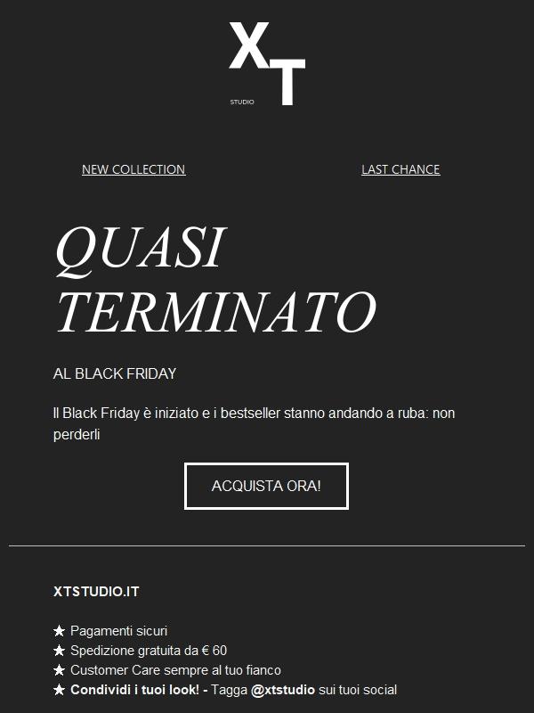 Black Friday Quasi terminato 🤞