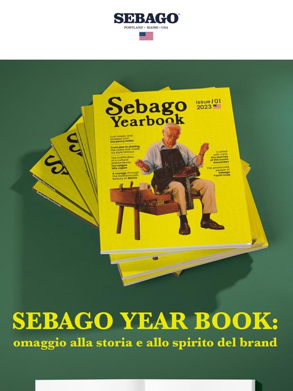 Sebago Year Book: omaggio alla storia e allo spirito del brand